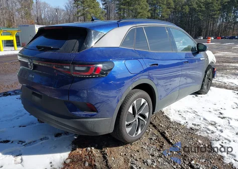 2021 Volkswagen Id.4 Awd Pro S из США, поврежденный, VIN WVGGNPE24MP065252